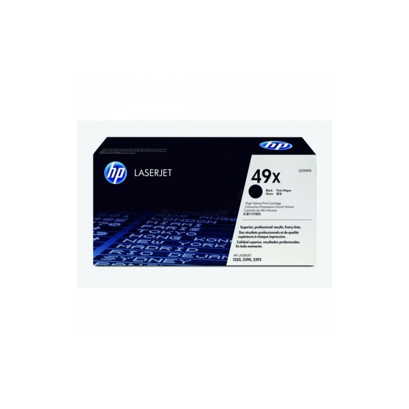 HP kassett No.49X Must (Q5949X)