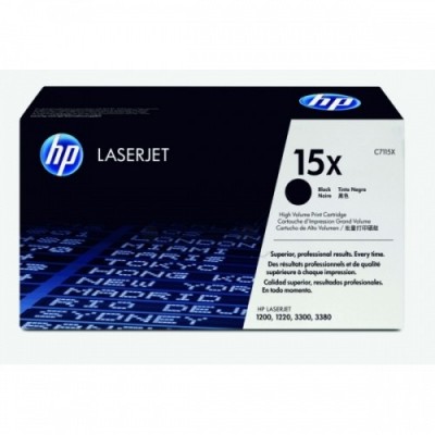 HP kassett No.15X Must (C7115X)
