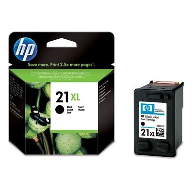 HP Ink No.21 XL Must (C9351CE)