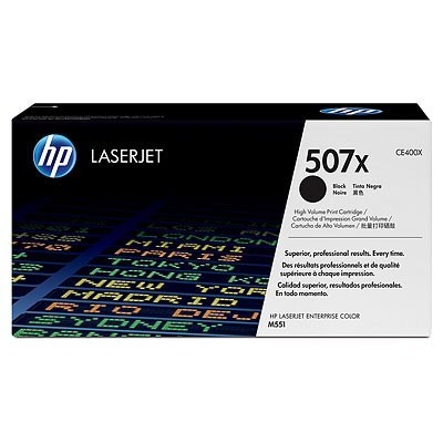 HP kassett No.507X Must (CE400X)