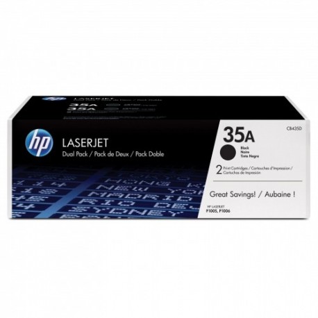 HP CB435AD No.35AD Dual Pack Must kassett (CB435AD)