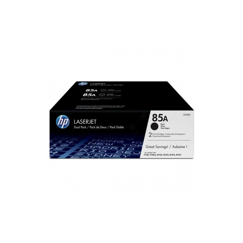 HP CE285AD No.85A Dual Pack Must kassett (CE285AD)