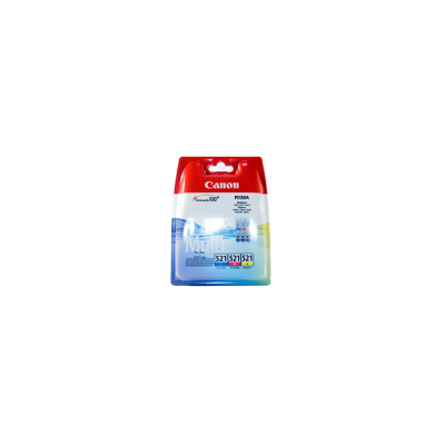 Canon Ink CLI-521 Multipack C/M/Y Blister (2934B010)