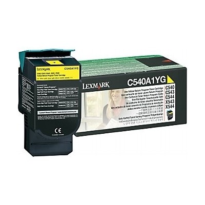 Lexmark kassett Kollane (C540A1YG) Return