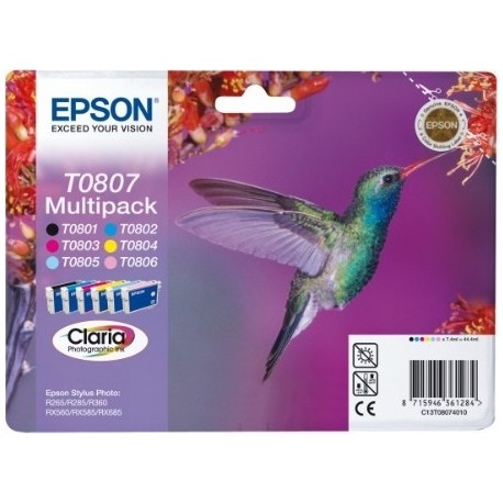 Epson Ink Color Multipack T0807 (C13T08074011)