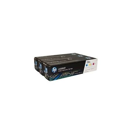 HP kassett No.126A Multipack (CF341A) (CE311+CE312+CE313)