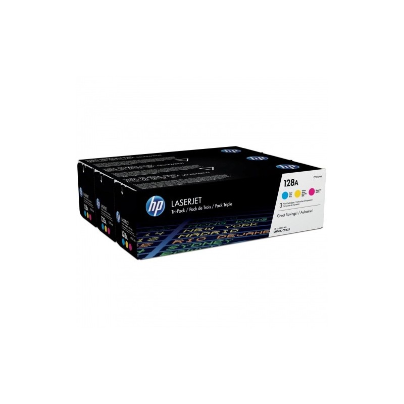 HP kassett No.128A Multipack (CF371AM