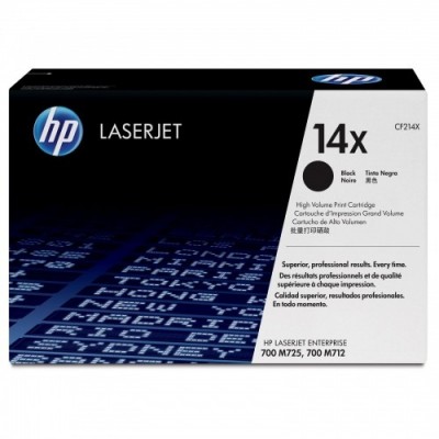 HP kassett No.14X Must (CF214X)