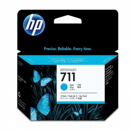 HP Ink No.711 Sinine tri-pack (CZ134A)