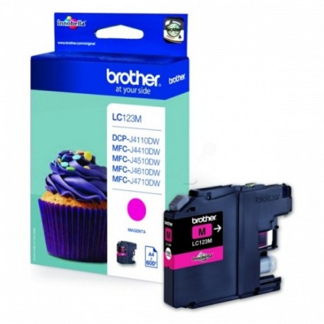 Brother Ink LC 123 Roosa (LC123M)