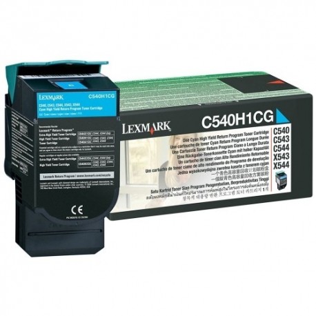 Lexmark kassett Sinine (C540H1CG) Return