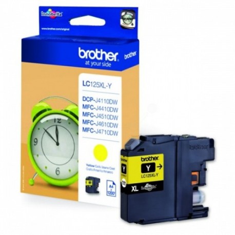 Brother Ink LC 125XL Kollane (LC125XLY)