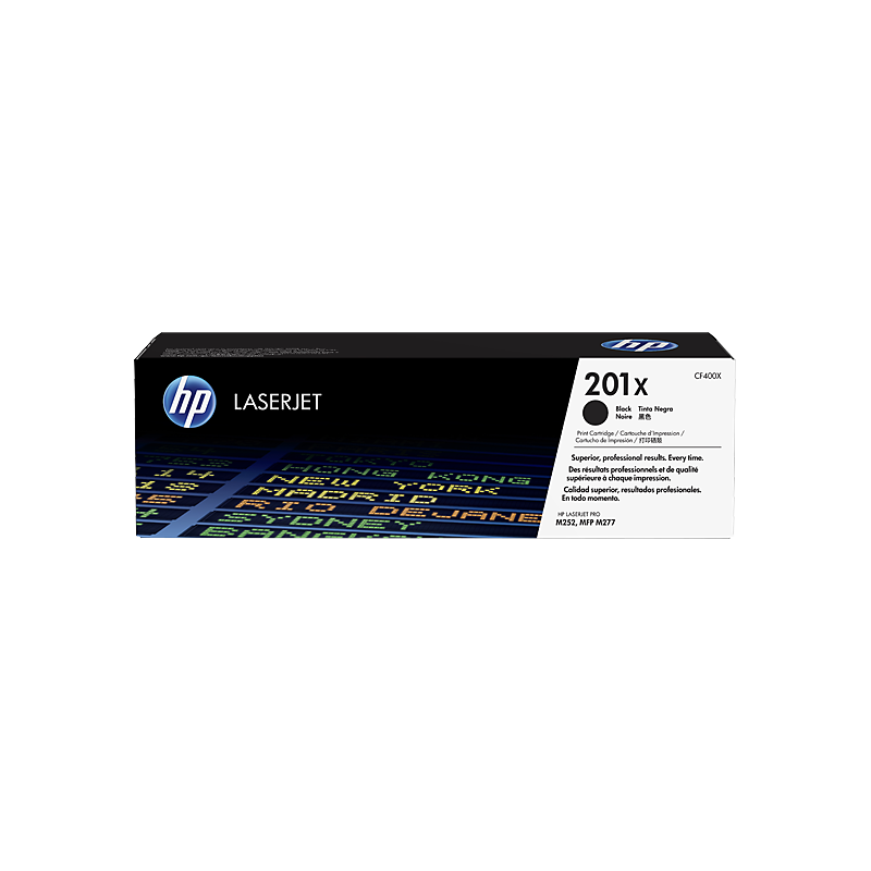 HP kassett No.201X Must HC (CF400X)