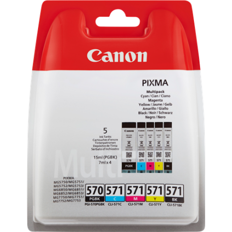 Canon Ink PGI-570/CLI-571 Multipack (0372C004)