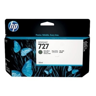 HP Ink No.727 Matte Must (B3P22A)