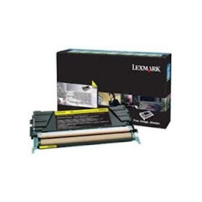 Lexmark kassett Kollane HC (C748H1YG) Return