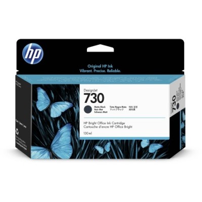 HP 730 130-ml Matte Must DesignJet Ink kassett (P2V65A)